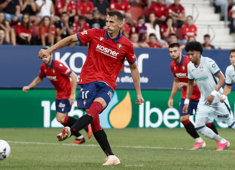 Osasuna vs Getafe (00:30 – 01/09)